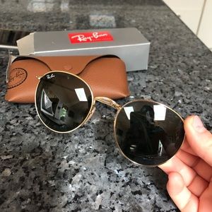 Classic Round Metal Ray Ban Sunglasses
